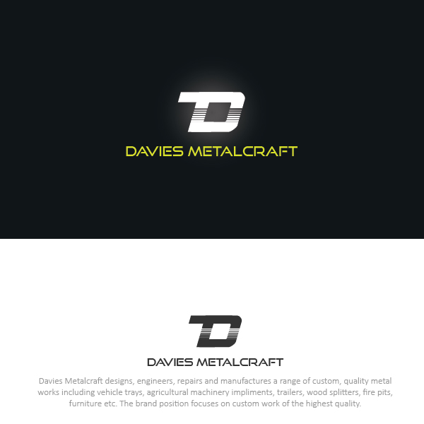Logo Design by humibest for Davies Metalcraft | Design #13873583