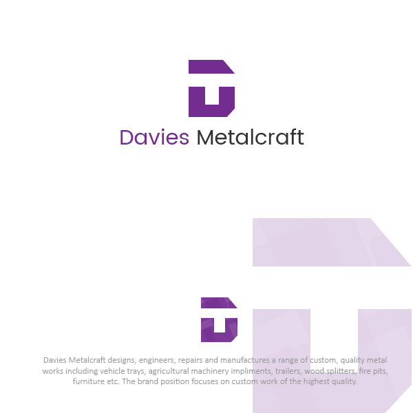 Logo Design by humibest for Davies Metalcraft | Design #13876963