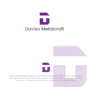 Logo Design by humibest for Davies Metalcraft | Design: #13876963
