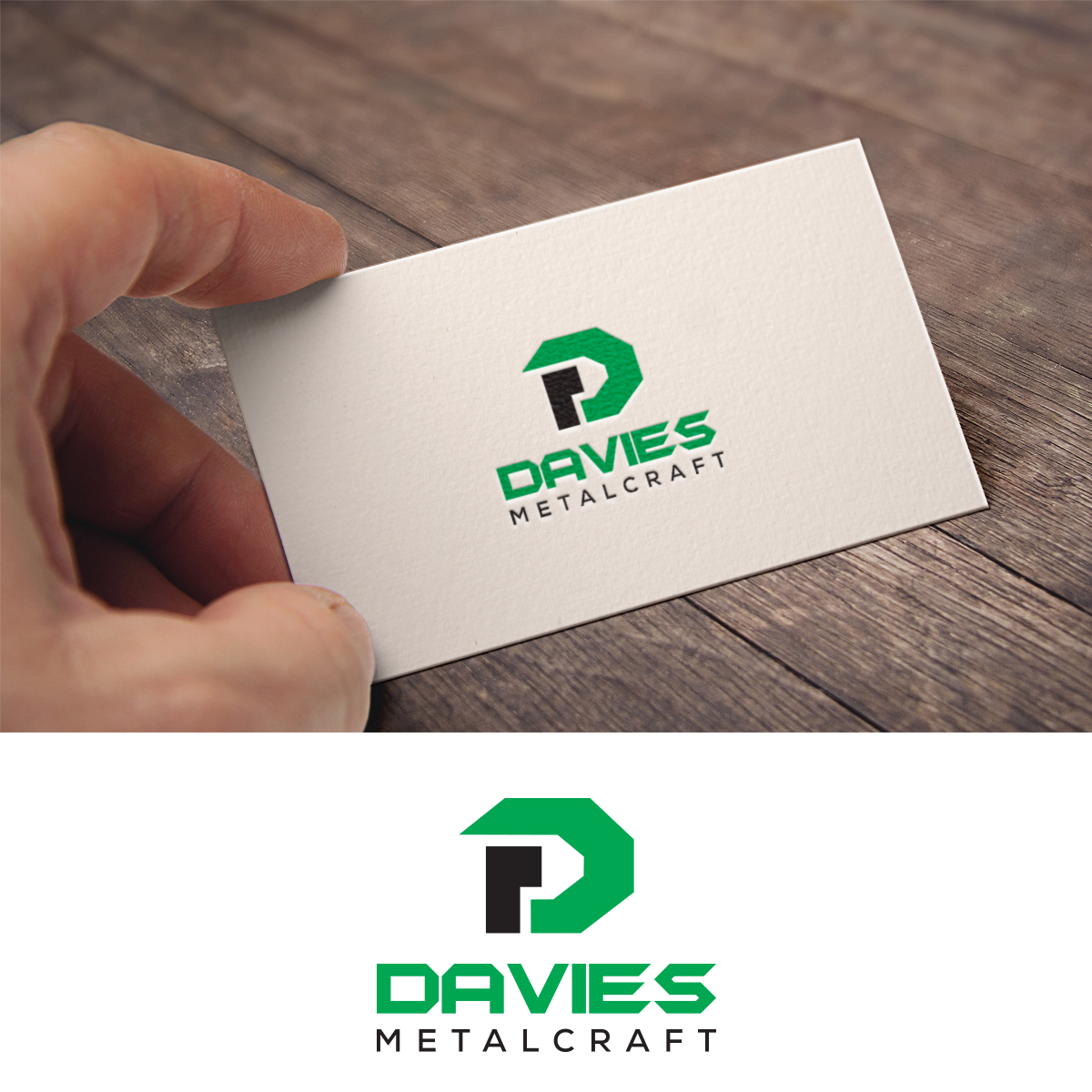 Logo Design by Sathyakumar.G for Davies Metalcraft | Design #13911852
