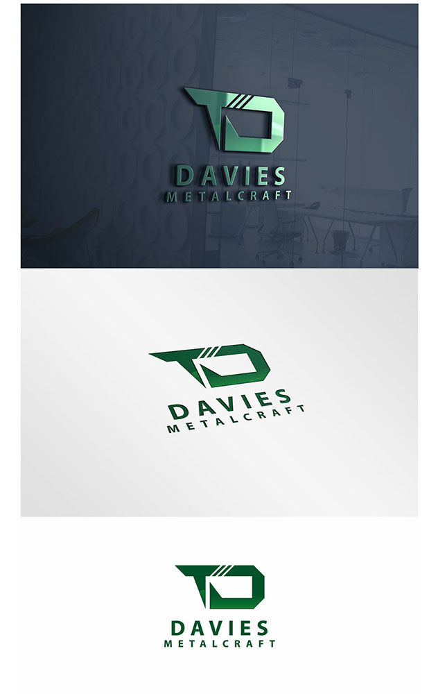 Logo Design by Kingdom Vision for Davies Metalcraft | Design #13886079