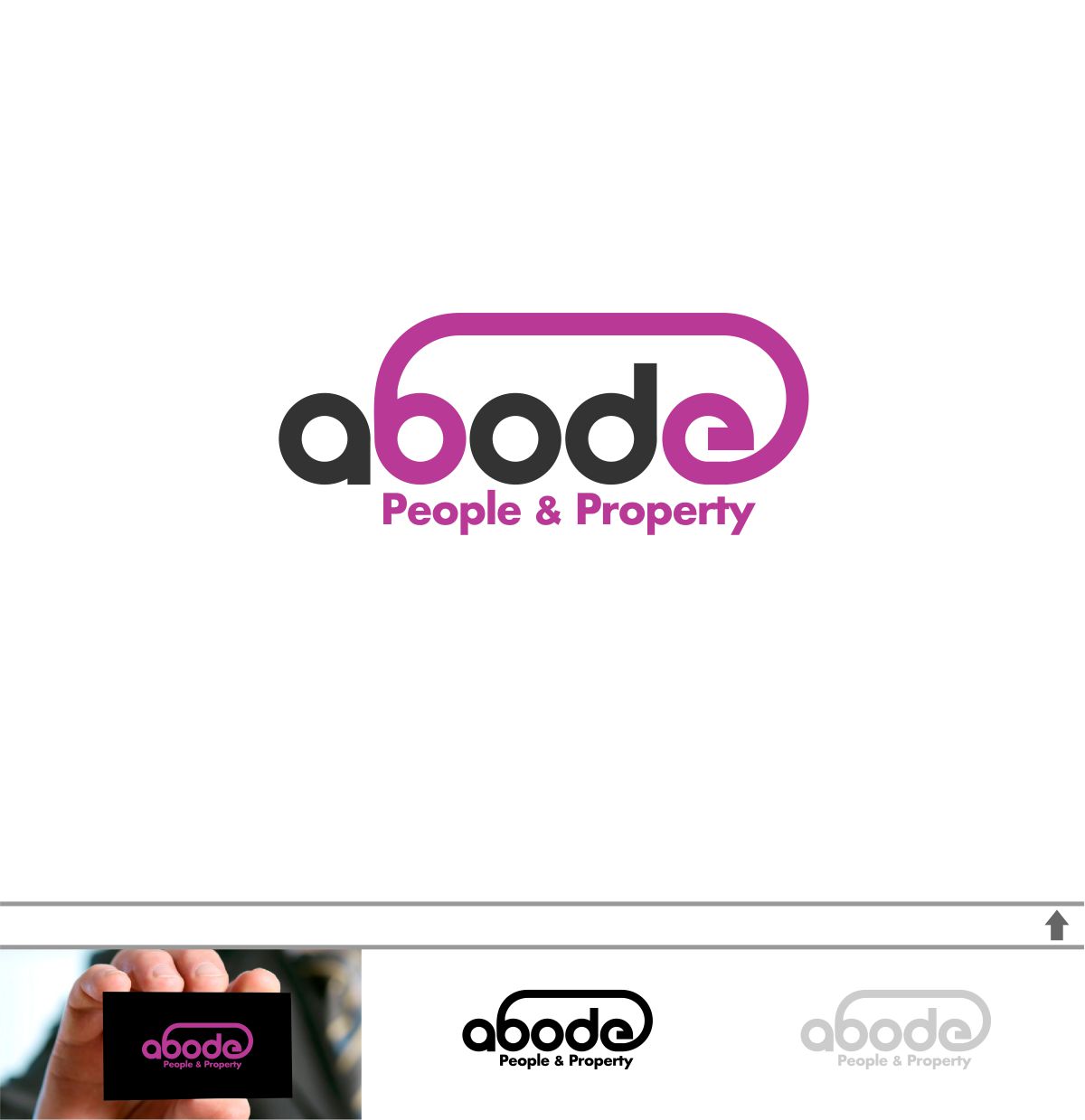Logo Design by DesignMX (Renan Mejia) for Abode people and property | Design #13921484