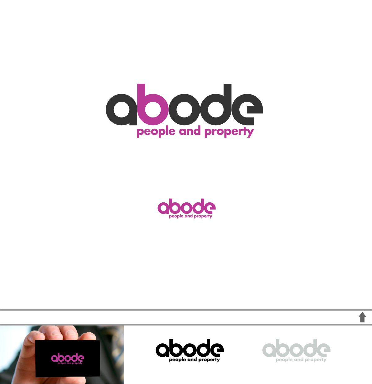 Logo Design by DesignMX (Renan Mejia) for Abode people and property | Design #13922129