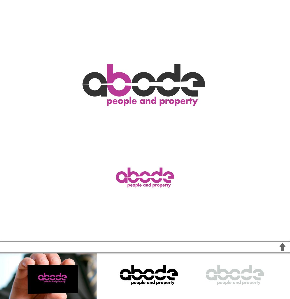 Logo Design by DesignMX (Renan Mejia) for Abode people and property | Design #13922130