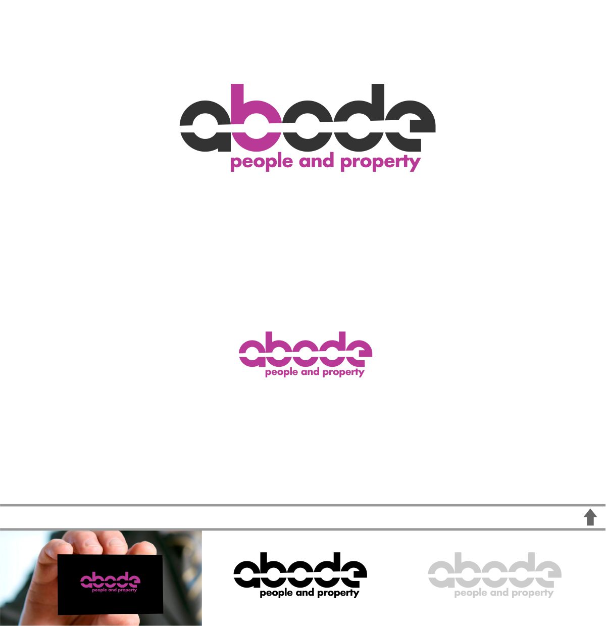 Logo Design by DesignMX (Renan Mejia) for Abode people and property | Design #13922131