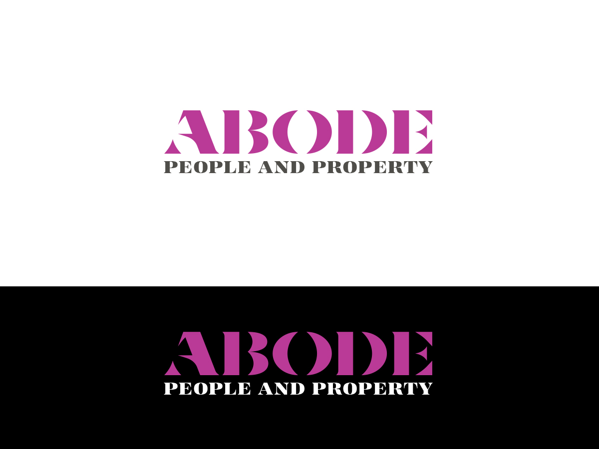 Logo Design by Slant Line Media for Abode people and property | Design #13883055