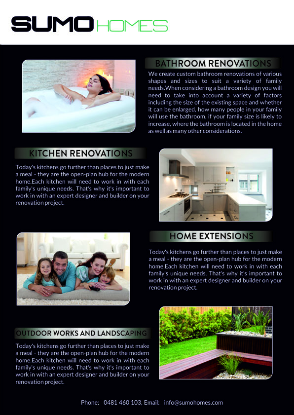 Design de Flyer par Ashish pour Sumo Homes | Design #13901503