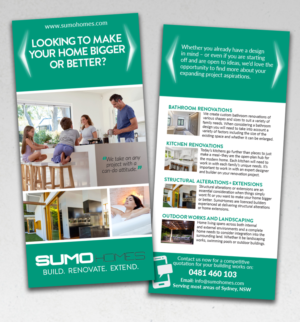 Flyer-Design von andrew3344 für Sumo Homes | Design: #13908112