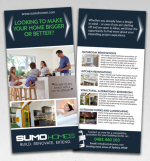 Flyer-Design von andrew3344 für Sumo Homes | Design #13987590