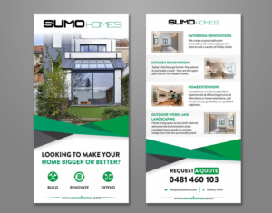 Flyer-Design von ecorokerz für Sumo Homes | Design: #13876592
