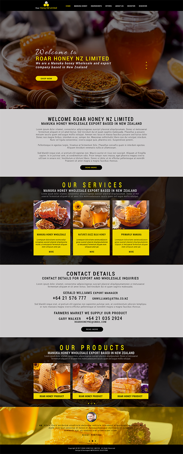 Web Design by Impressive Solutions for MicroClean Limited | Design #13937590