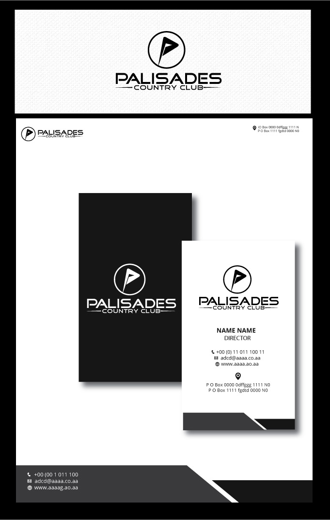 Logo Design by zebronicgraphic for The Palisades Country Club | Design #14017705