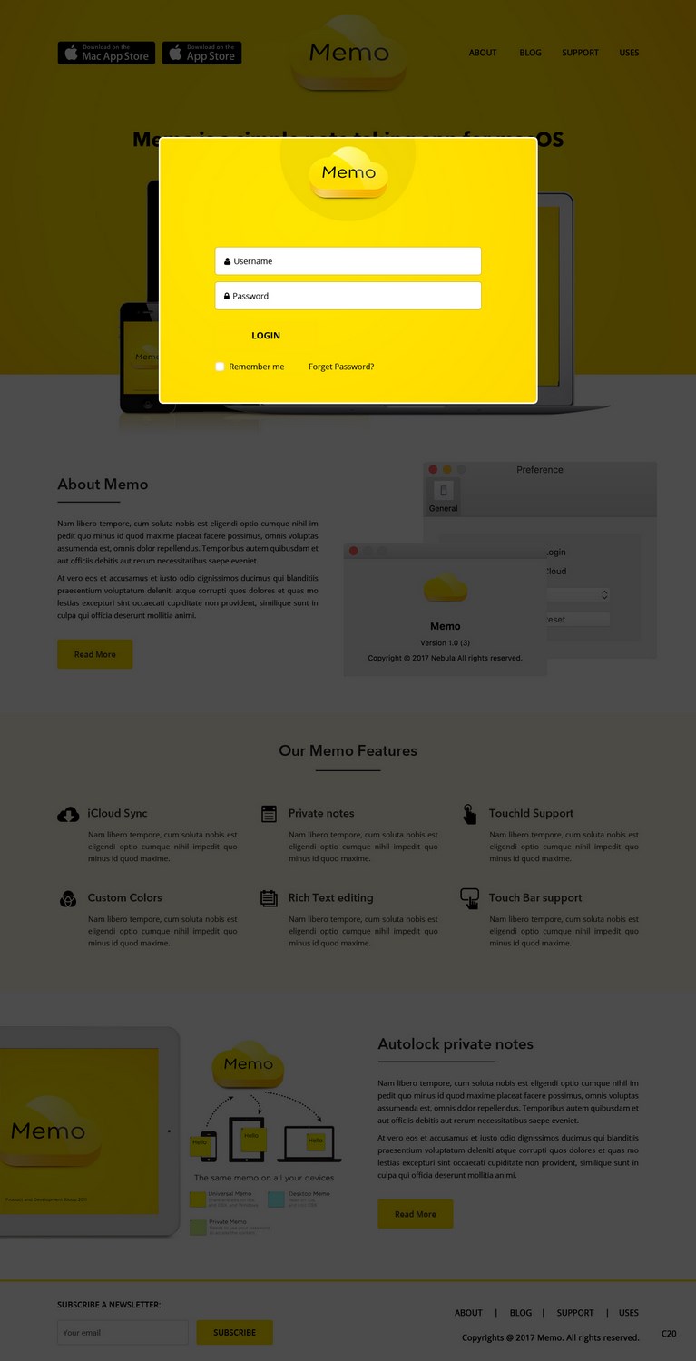 Landing Page Design by pb for Bloop | Design #13882217