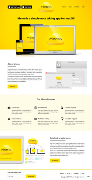 Design de Page d'Accueil par pb pour Bloop | Design : #13882218
