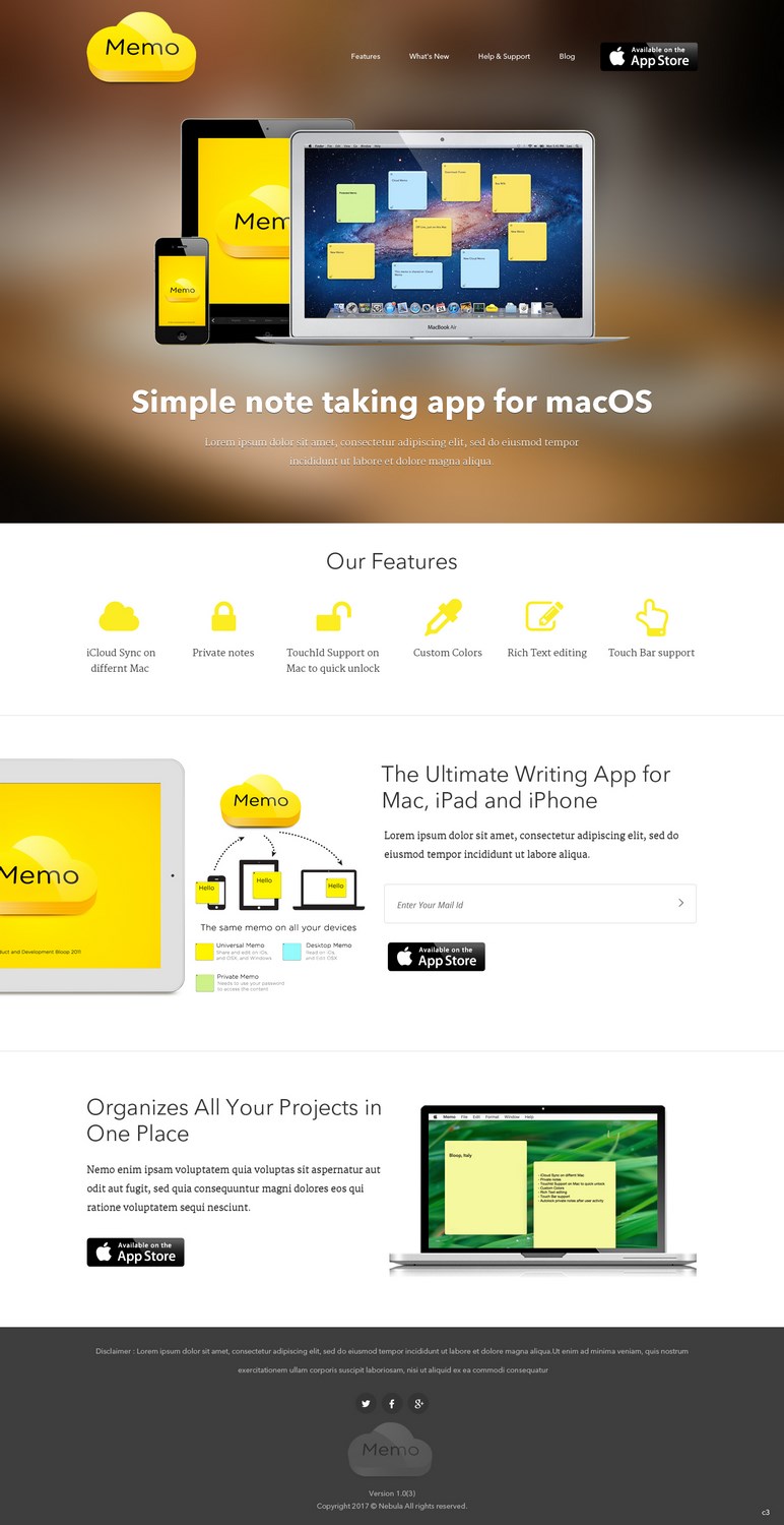 Landing Page Design by pb for Bloop | Design #13882219