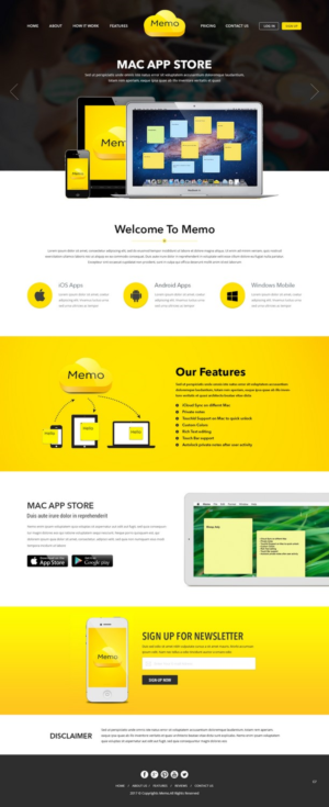 Design de Page d'Accueil par pb pour Bloop | Design : #13882228