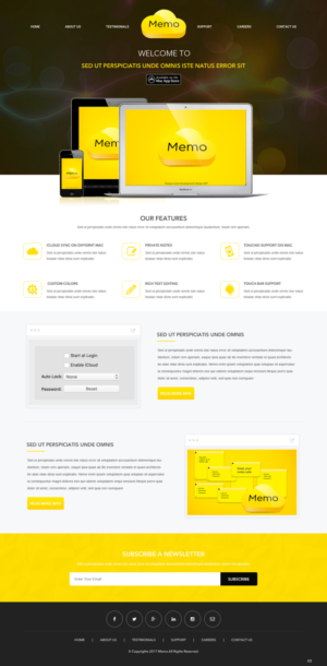 Design de Page d'Accueil par pb pour Bloop | Design : #13882231