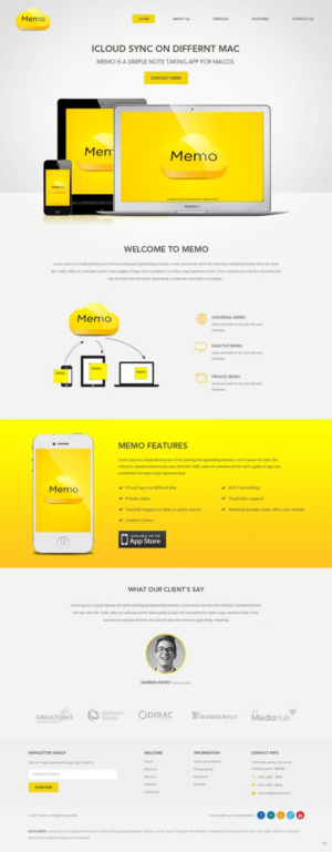 Design de Page d'Accueil par pb pour Bloop | Design : #13896055