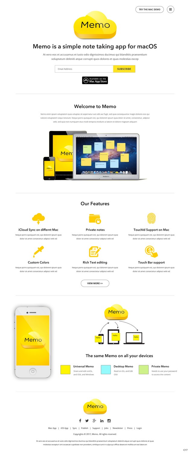 Landing Page Design by pb for Bloop | Design #13896057
