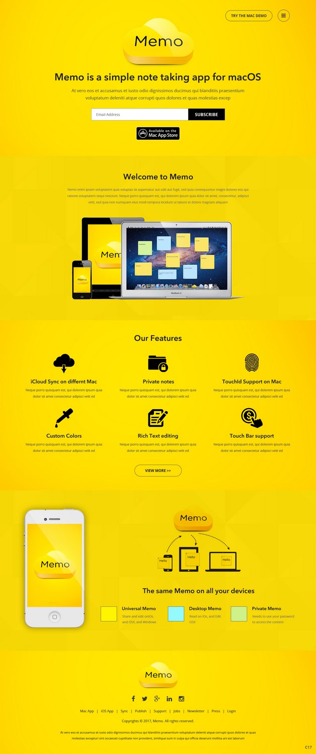 Landing Page Design by pb for Bloop | Design #13896058