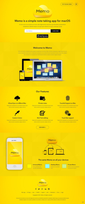 Design de Page d'Accueil par pb pour Bloop | Design : #13896058