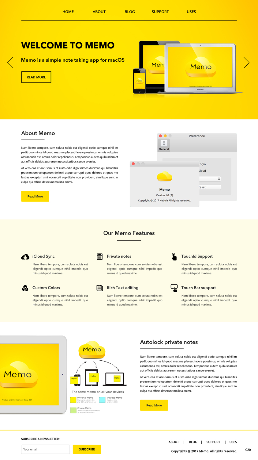 Landing Page Design by pb for Bloop | Design #13908190