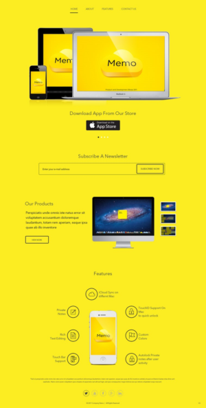 Design de Page d'Accueil par pb pour Bloop | Design : #13908191