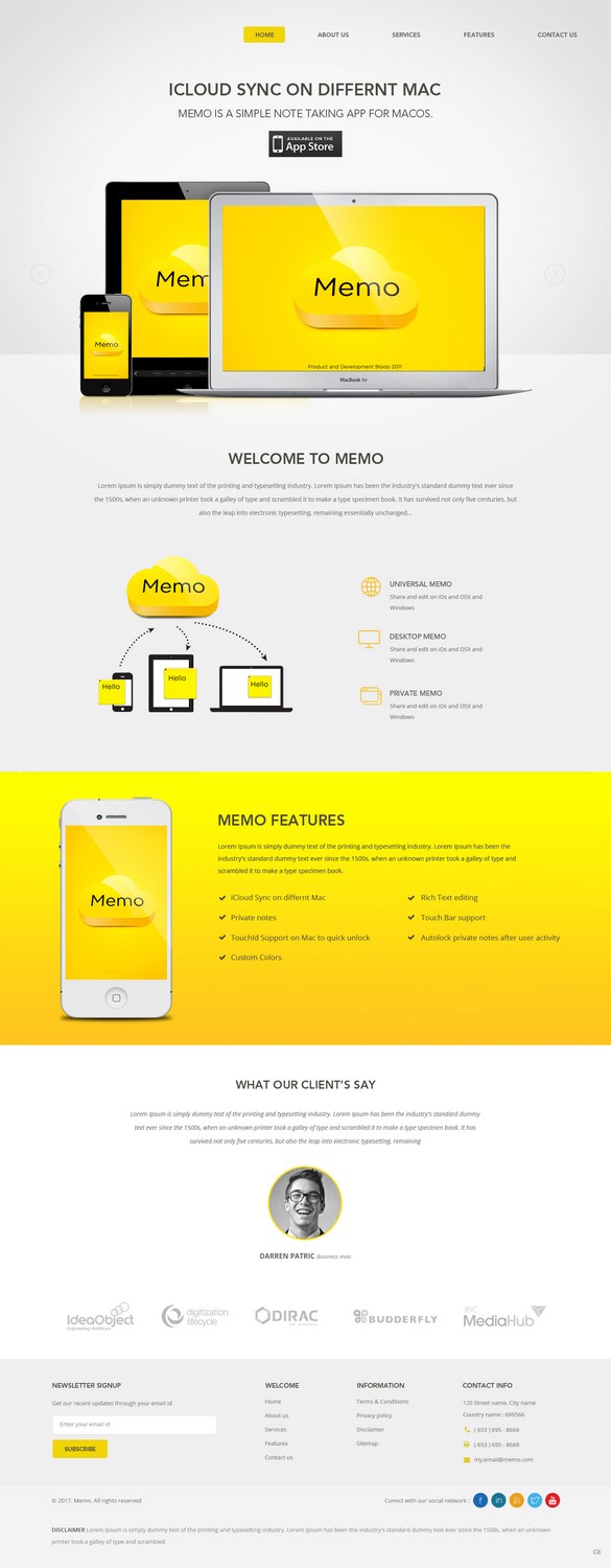 Diseño de Página de Aterrizaje por pb para Bloop | Diseño #13908192