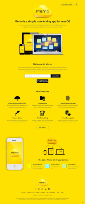 Design de Page d'Accueil par pb pour Bloop | Design : #13908204
