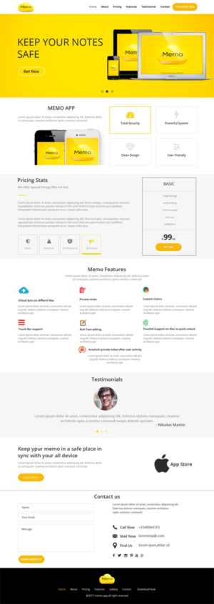 Design de Page d'Accueil par e-graphics pour Bloop | Design : #13902240