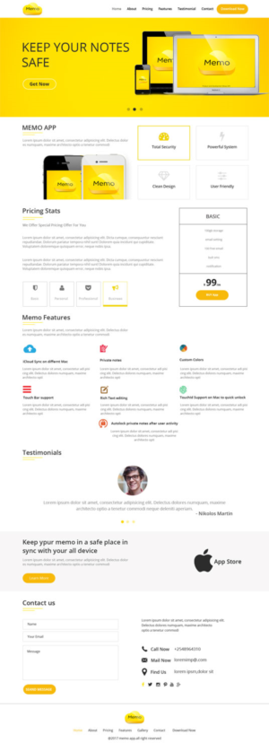 Design de Page d'Accueil par e-graphics pour Bloop | Design : #13903101