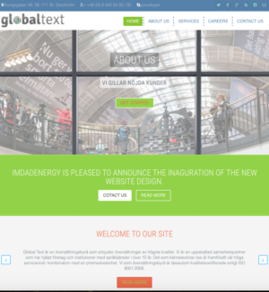Diseño Wordpress por abhishukla1987 para Global Text | Diseño #13924645
