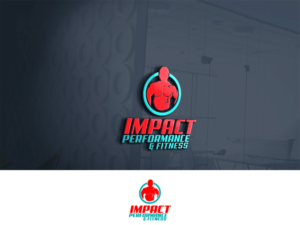 Logo Design by abstraxt for Impact Performance & Fitness | Design: #13869820