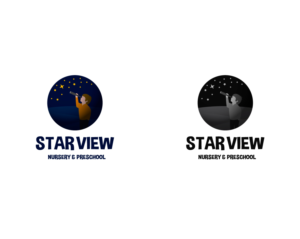 Star View Nursery and Preschool | Logo Design by MrBranding