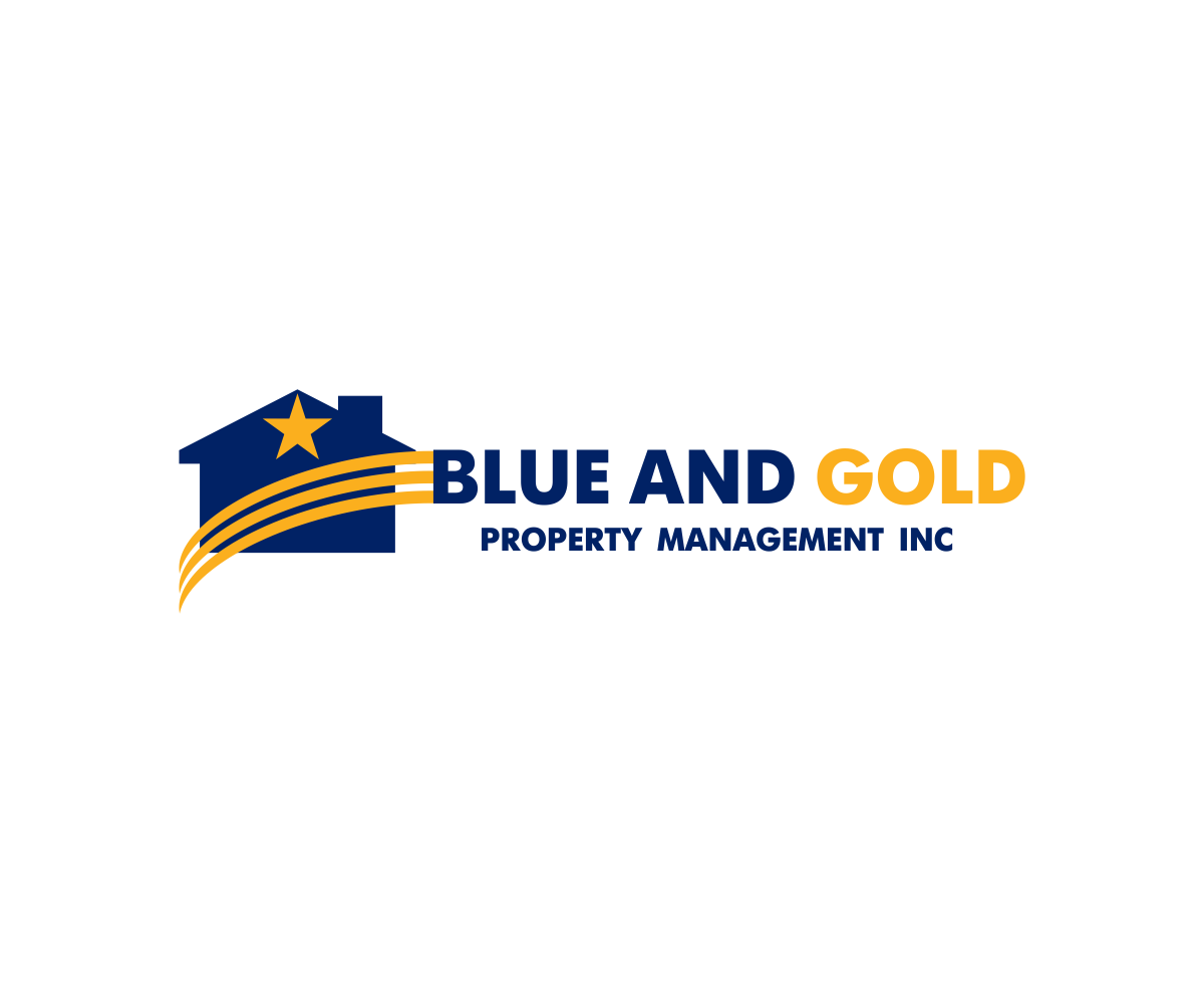 Logo-Design von Lee für Blue and Gold Property Management | Design: #13904411