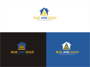 Logo-Design von Sushma für Blue and Gold Property Management | Design: #13893617