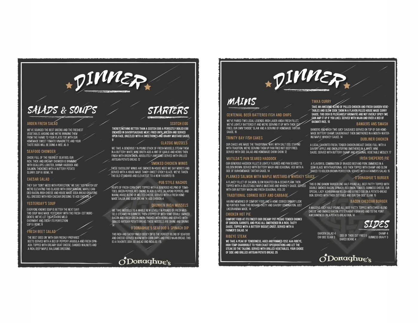 Stationery Design by xyz2902 for O'Donaghue's Irish Pub | Design #14034507