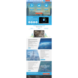 Wordpress Design by SsanjeevT for 4D Mapper Pty Ltd | Design: #13956854