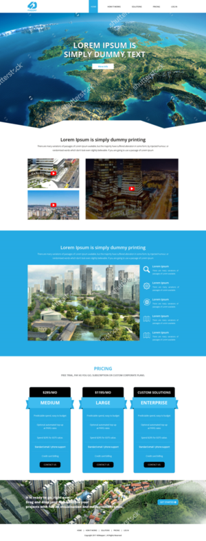 Wordpress Design by Kreative Right Solution for 4D Mapper Pty Ltd | Design: #13941939