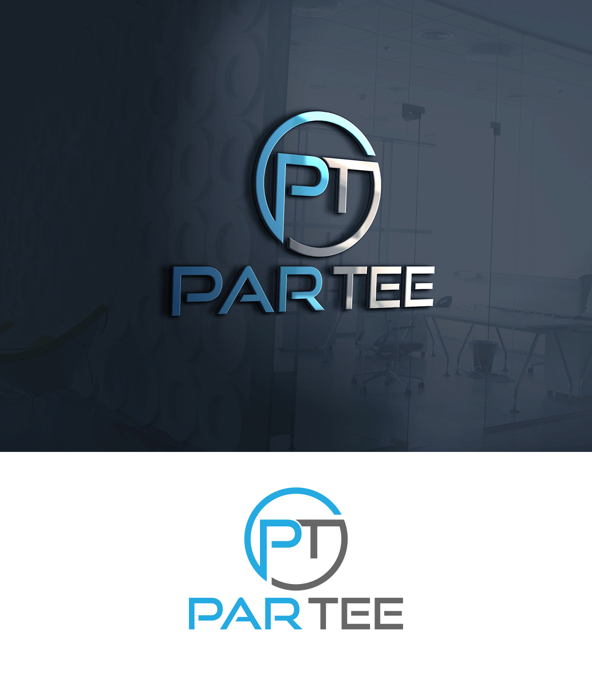 Logo Design by supercreative for ParTee Shirt & Co.  | Design #13872071