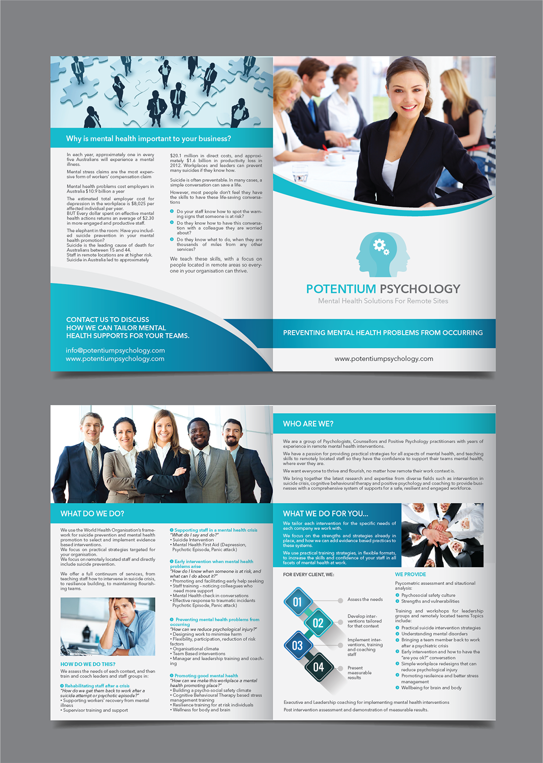 Brochure Design by alex989 for this project | Design #13880028