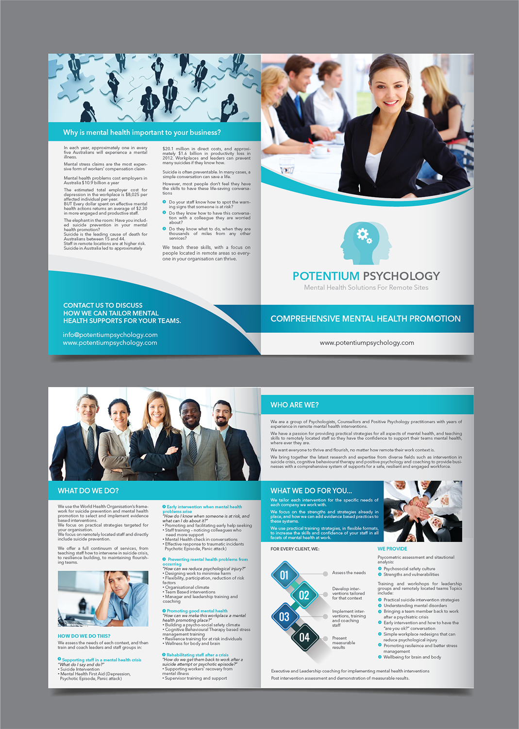 Brochure Design by alex989 for this project | Design #13890903