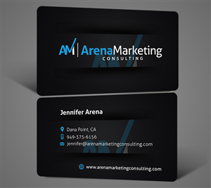 Arena Marketing Consulting business card | Business Card Design by lookedaeng