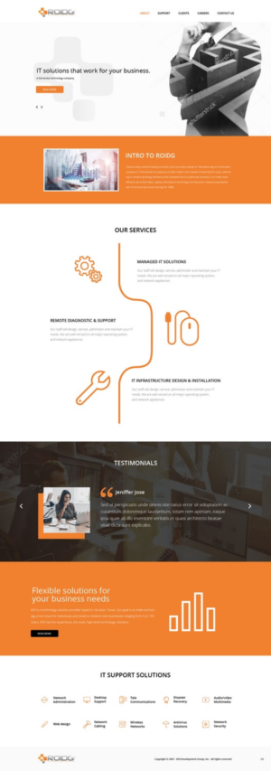 Web Design by pb for ROI Development Group, Inc. | Design: #13896101