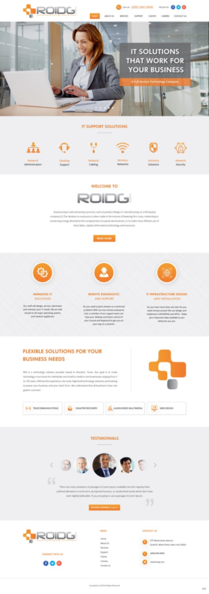 Web Design by pb for ROI Development Group, Inc. | Design: #13896106