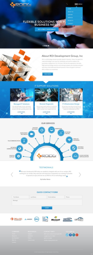 Web-Design von pb für ROI Development Group, Inc. | Design: #14161304