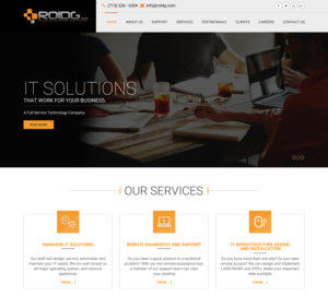 Web Design by Sujit Banerjee for ROI Development Group, Inc. | Design #13892247