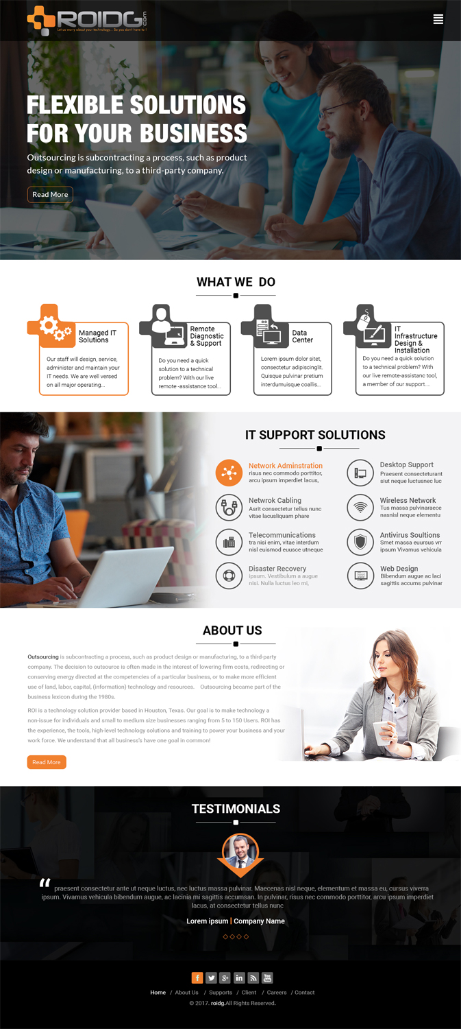 Diseño Web por Creative Usha para ROI Development Group, Inc. | Diseño #13931701