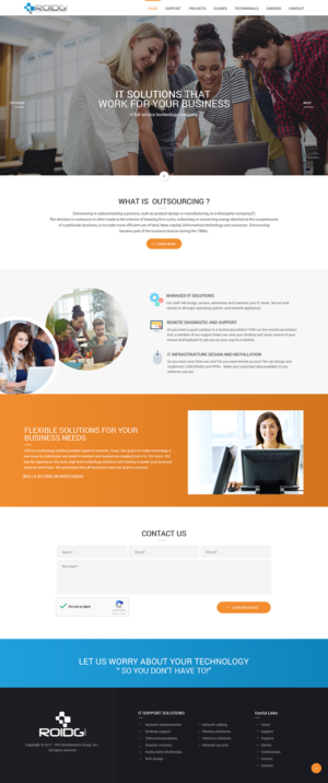 Web Design by syrwebdevelopment for ROI Development Group, Inc. | Design #13903489
