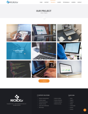 Website for IT consulting Company  | Diseño Web por syrwebdevelopment